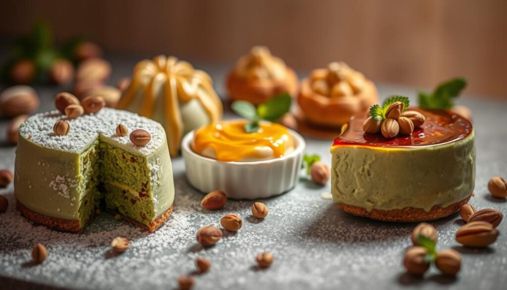 Creative Pistachio Cream Desserts Creative Pistachio Cream Desserts