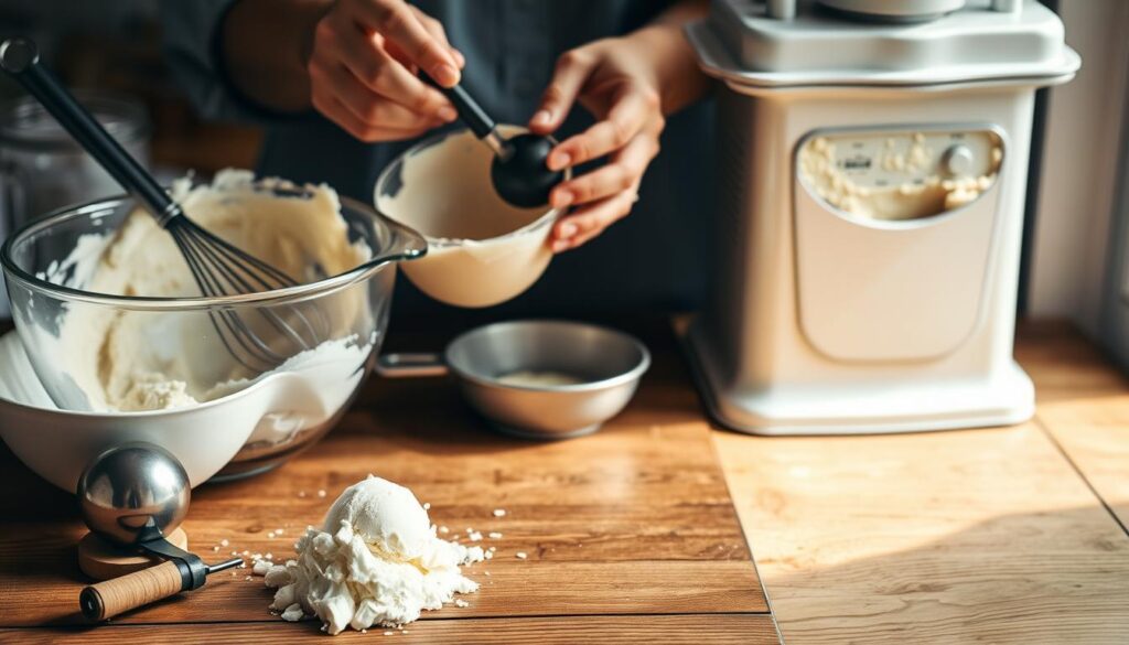 Homemade Ice Cream Making Process Homemade Ice Cream Making Process