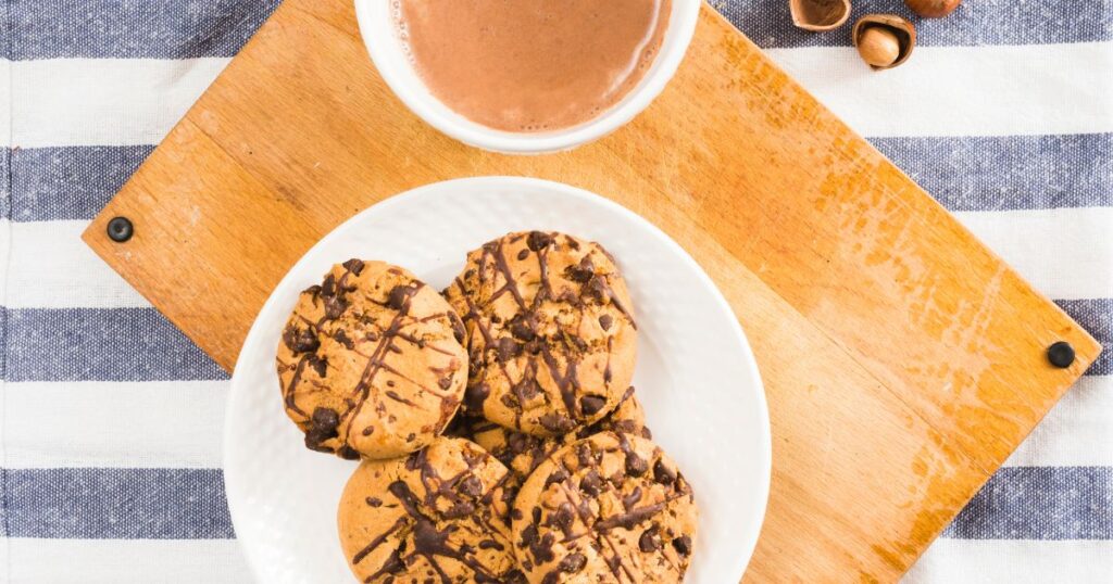 Peanut Butter Chocolate Chip Cookie