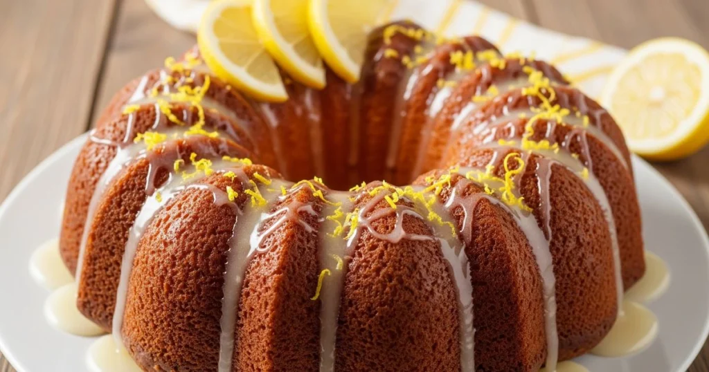 lemon bundt cake using cake mix